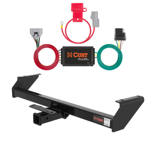 2000 Toyota Tundra #13180 will not fit with towable bumper mount Curt 2", Class 3 Trailer Tow Hitch + 4-flat Wiring Kit 13180