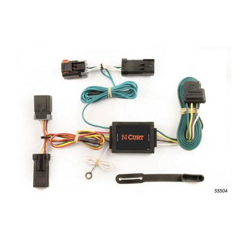 2003 - 2008 Dodge Ram 1500 Will not fit with factory receiver (built in or after 11/02) Curt 2-1/2", Class 5 Trailer Tow Hitch + 4-flat Wiring Kit 15704