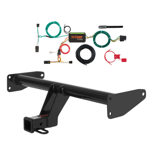 13 - 15 Chevrolet Captiva Sport Curt 2", Class 3 Trailer Tow Hitch + 4-flat Wiring Kit 13594