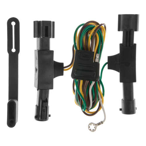 1992 - 1996 Ford Bronco Curt 2", Class 3 Trailer Tow Hitch + 4-flat Wiring Kit 13310