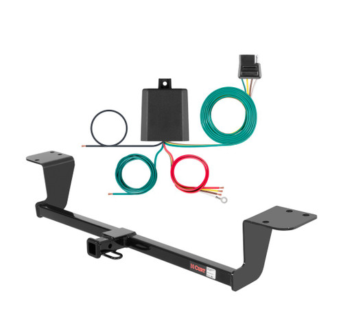 2001 - 2006 Lexus LS430 Curt 1-1/4", Class 2 Trailer Tow Hitch + 4-flat Wiring Kit 12231