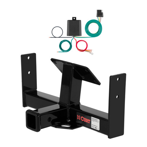 02 - 08 Mercedes-Benz G500 Curt 2", Class 3 Trailer Tow Hitch + 4-flat Wiring Kit 13318 02 - 08 Mercedes-Benz G500 Curt 2", Class 3 Trailer Tow Hitch + 4-flat Wiring Kit 13318