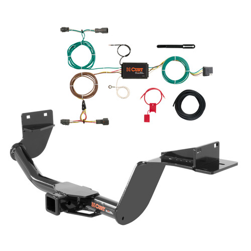 16 - 18 Kia Sorento SX Limited 2.0L and
 EX 2.0L models only Curt 2", Class 3 Trailer Tow Hitch + 4-flat Wiring Kit 13195 16 - 18 Kia Sorento SX Limited 2.0L and
 EX 2.0L models only Curt 2", Class 3 Trailer Tow Hitch + 4-flat Wiring Kit 13195