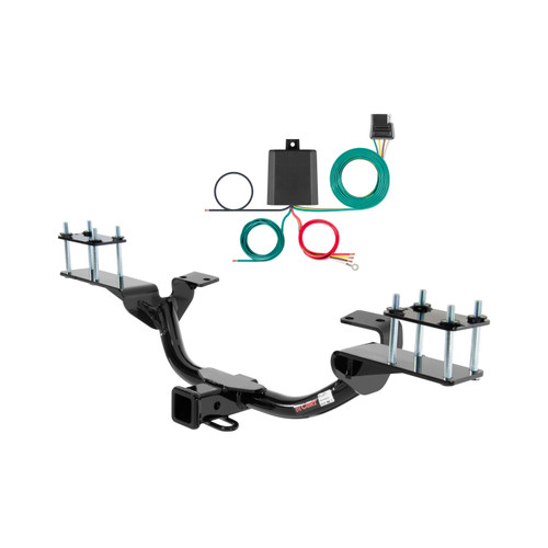 07 - 13 Mercedes-Benz GL450 Curt 2", Class 3 Trailer Tow Hitch + 4-flat Wiring Kit 13102 07 - 13 Mercedes-Benz GL450 Curt 2", Class 3 Trailer Tow Hitch + 4-flat Wiring Kit 13102