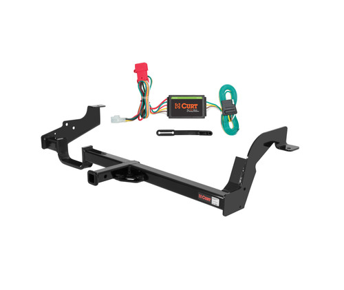 96 - 99 Subaru Legacy Wagon Curt 1-1/4", Class 2 Trailer Tow Hitch + 4-flat Wiring Kit 12270-2