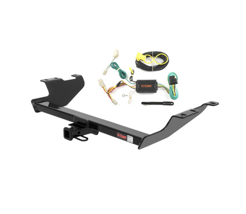 11 - 15 Scion xB Curt 1-1/4", Class 2 Trailer Tow Hitch + 4-flat Wiring Kit 12490