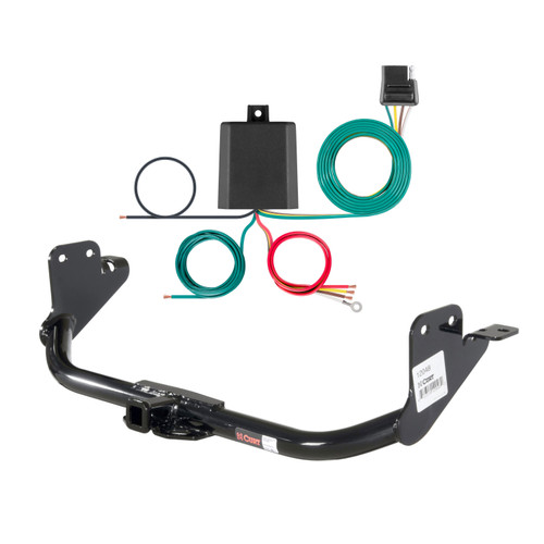 13 - 24 Mitsubishi RVR Curt 1-1/4", Class 2 Trailer Tow Hitch + 4-flat Wiring Kit 12048