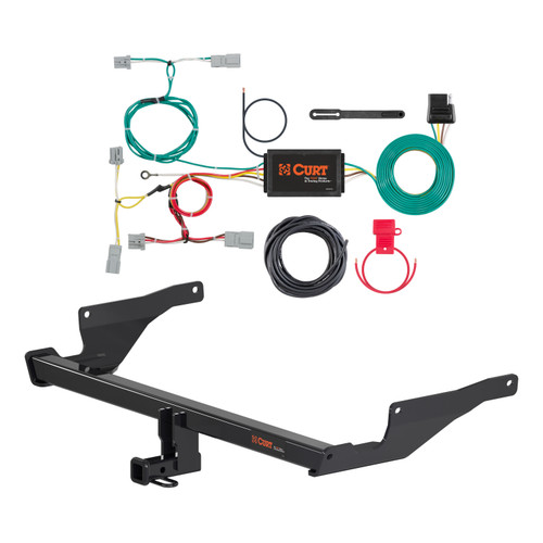 2016 Mazda CX-5 Curt 1-1/4", Class 2 Trailer Tow Hitch + 4-flat Wiring Kit 12170