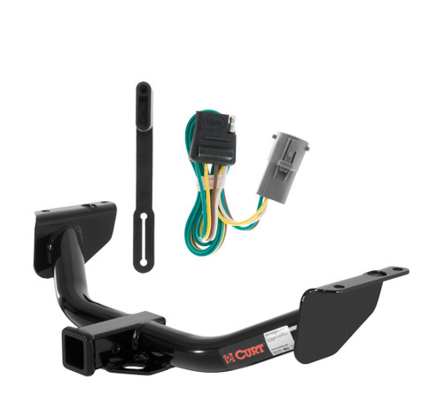 1998 - 2001 Mazda B4000 2000 - 2005 models are no drill Curt 2", Class 3 Trailer Tow Hitch + 4-flat Wiring Kit 13138