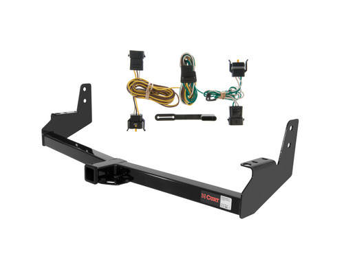 98 - 02 Lincoln Navigator Curt 2", Class 3 Trailer Tow Hitch + 4-flat Wiring Kit 13049