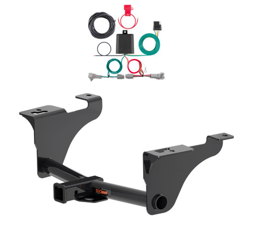 2020 - 2025 Subaru Legacy Sedan Curt 2", Class 3 Trailer Tow Hitch + 4-flat Wiring Kit 13570