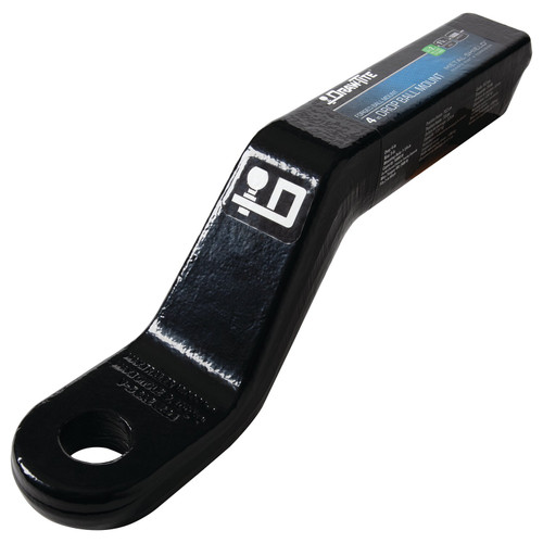 Draw-Tite Trailer Hitch Ball Mount, Fits 2 Inch Square Receiver, 4 Inch Drop, 3 Inch Rise, 16,000 lbss. Capacity, Black