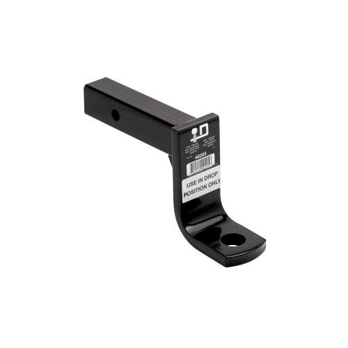 Draw-tite Trailer Hitch Ball Mount, Fits 2 in. Receiver, 6 in. Drop, 10,000 lbss. Capacity, Black