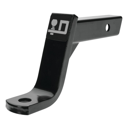 Draw-tite Trailer Hitch Ball Mount, Fits 2 in. Receiver, 6 in. Drop, 4.75 in. Rise, 7,500 lbss. Capacity, Black