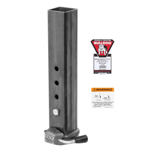 Bulldog 25K Square BX1 2-5/16 in. Gooseneck Coupler
