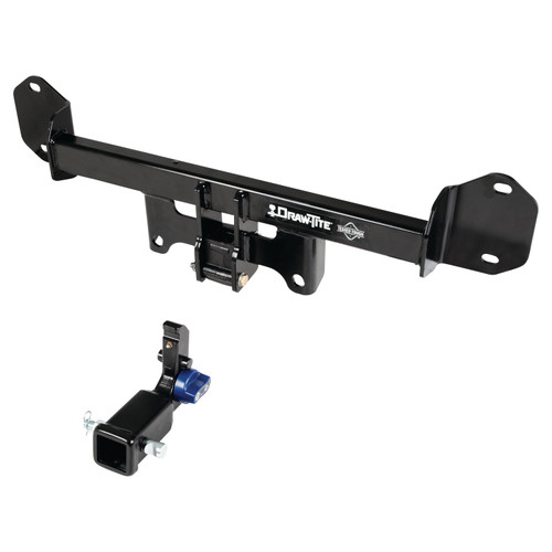 Draw-tite Hidden Hitch® Completely Hidden Trailer Hitch 2" Removable Receiver, Black for Select BMW X3, BMW X4 76906