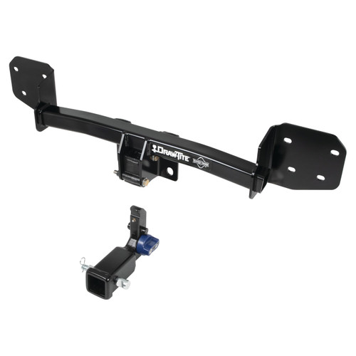 Draw-tite Hidden Hitch® Completely Hidden Trailer Hitch 2" Removable Receiver, Black for Select Subaru Outback 76907