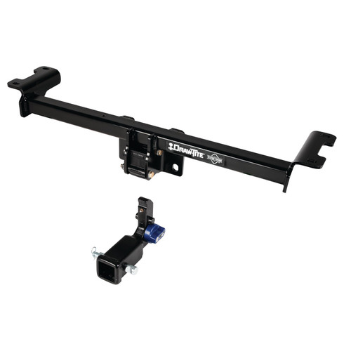 Draw-tite Hidden Hitch® Completely Hidden Trailer Hitch 2" Removable Receiver, Black for Select Acura RDX 76902