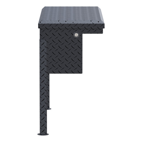 UWS Matte Black Aluminum 36" Truck Side Tool Box with Low Profile (Heavy Packaging) EC30363