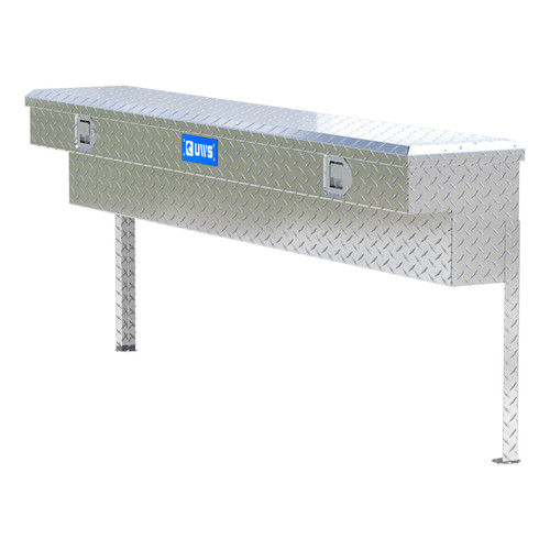 UWS Bright Aluminum 72" Truck Side Tool Box TBSM-72