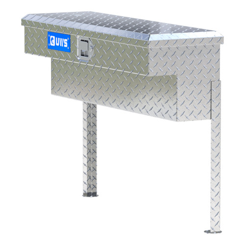 UWS Bright Aluminum 36" Truck Side Tool Box TBSM-36