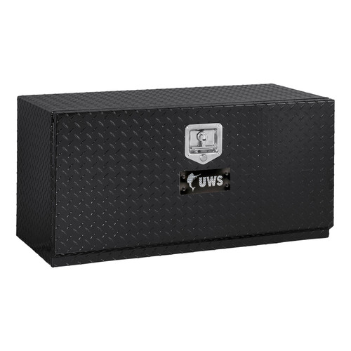 UWS Gloss Black Aluminum 36" Single-Door Underbody Tool Box TBUB-36-BLK