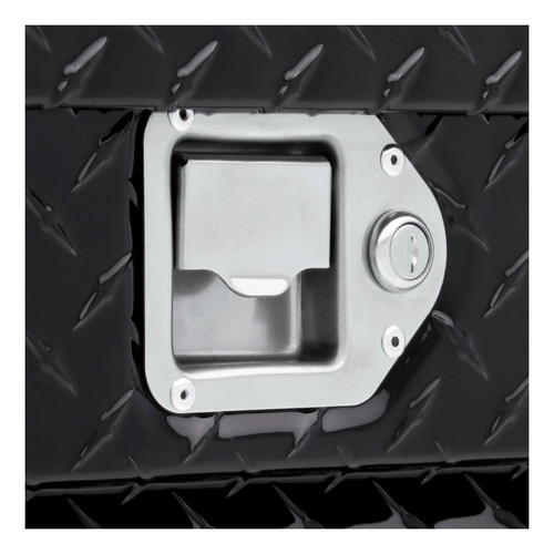 UWS Gloss Black Aluminum 36" Wedge Utility Chest Box TBC-36-W-BLK UWS Gloss Black Aluminum 36" Wedge Utility Chest Box TBC-36-W-BLK