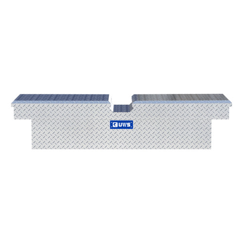 UWS Bright Aluminum 63" Gull Wing Crossover Truck Tool Box TB-63