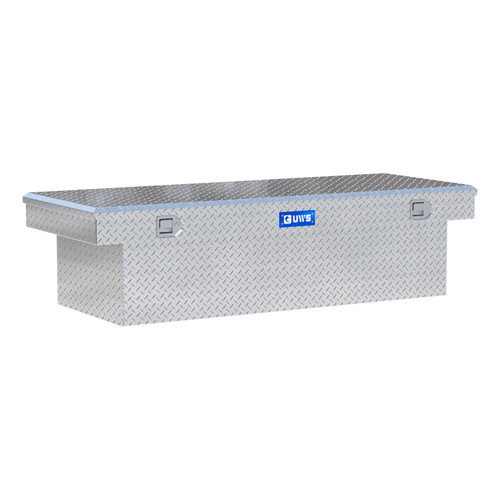 UWS Bright Aluminum 72" Deep Extra-Wide Crossover Truck Tool Box TBSD-72-LBTA