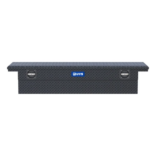 UWS Matte Black 72" Secure Lock Truck Tool Box, Low Profile SL-72-LP-MB