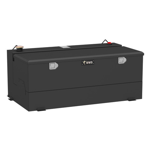 UWS Matte Black 100-Gallon Steel-Aluminum Combo Transfer Tank ST-100-COMBO-MB UWS Matte Black 100-Gallon Steel-Aluminum Combo Transfer Tank ST-100-COMBO-MB