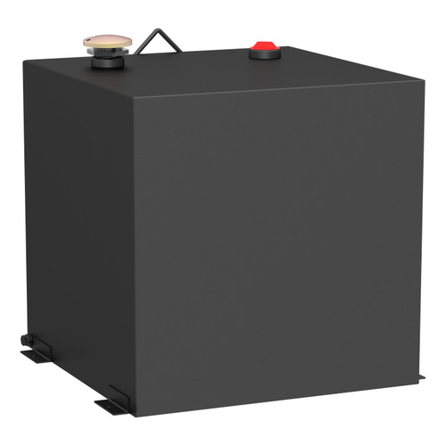 UWS Matte Black 53-Gallon Rectangle Steel Transfer Tank ST-53-R-MB