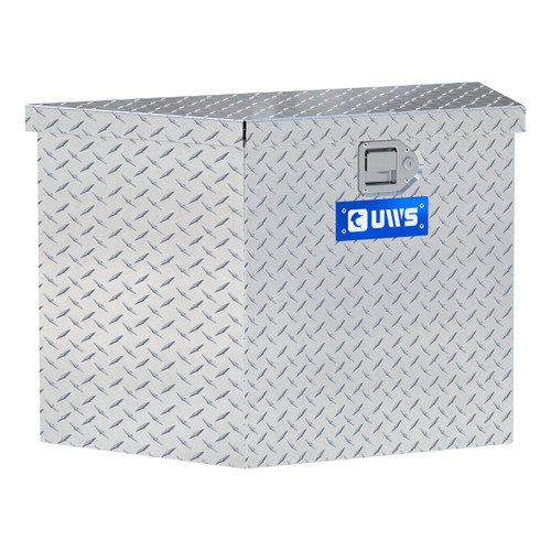 UWS Bright Aluminum 34" Trailer Tongue Box TBV-34