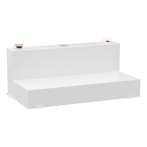 UWS White 100-Gallon L-Shape Steel Transfer Tank ST-100-L-W