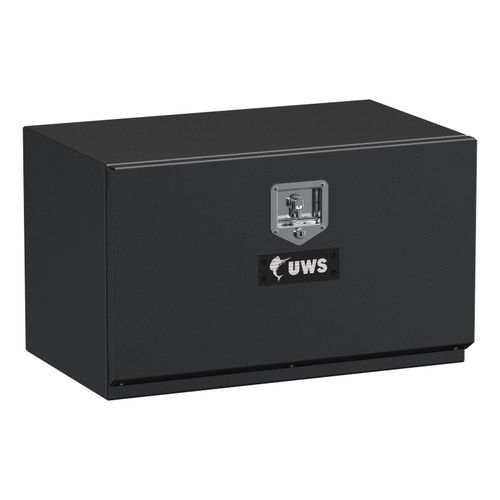 UWS Matte Black Steel 30" Single-Door Underbody Tool Box ST-TBUB-30-MB UWS Matte Black Steel 30" Single-Door Underbody Tool Box ST-TBUB-30-MB