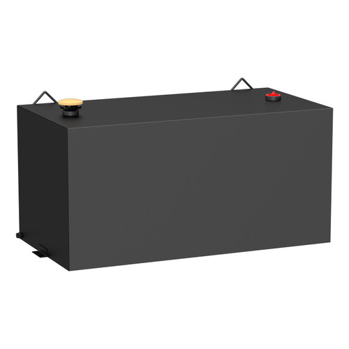 UWS Matte Black 100-Gallon Rectangle Steel Transfer Tank ST-100-RT-MB