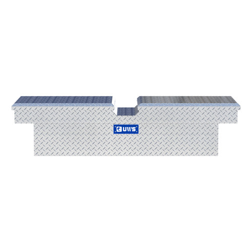 UWS Bright Aluminum 60" Gull Wing Crossover Truck Tool Box TB-60
