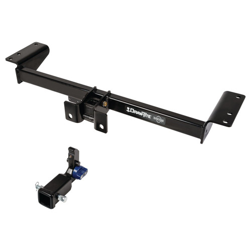 Draw-tite Hidden Hitch® Completely Hidden Trailer Hitch 2" Removable Receiver, Black for Select Cadillac XT5 76924