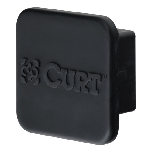 CURT 2" Rubber Hitch Tube Cover (Packaged) Trailer Hitch Cover