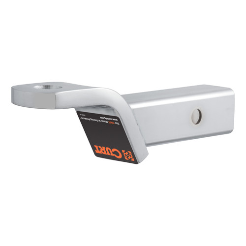 CURT Class 3 Ball Mount (2" Shank, 7,500 lbss., 2" Drop, 7-1/2" Long, Chrome) Trailer Hitch Ball Mount