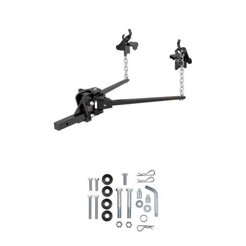 CURT (8K - 10K lbs., 30-5/8" Bars)  Long Trunnion Bar Weight Distribution Hitch