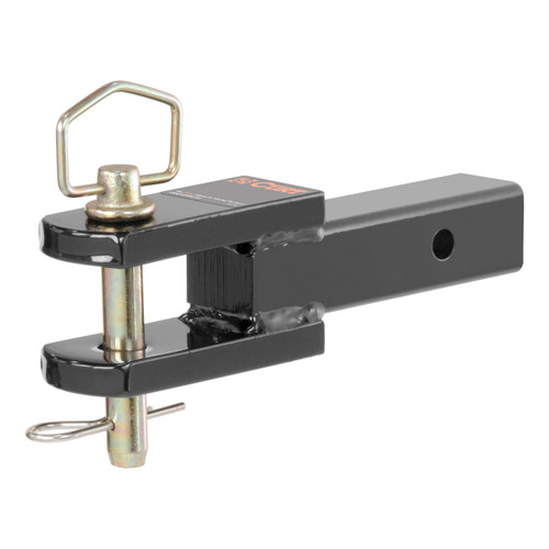 CURT Clevis Pin Ball Mount with 1" Diameter Pin (2" Shank, 6,000 lbss.) Trailer Hitch Ball Mount