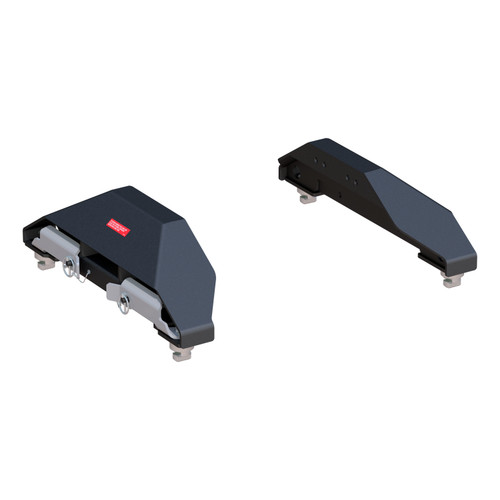 CURT Puck System 5th Wheel Legs, Select Silverado, Sierra 2500, 3500 HD, 8' Bed, 25K Fifth Wheel Trailer Hitch Mount Leg