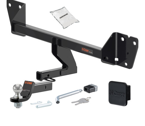 21 - 24 Chevrolet Trailblazer -- 1.25in. CURT Trailer Hitch + Ball Mount + Cover + Lock Kit by CURT HWA604
