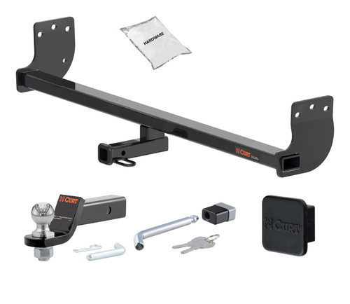 21 - 24 KIA Seltos -- 1.25in. CURT Trailer Hitch + Ball Mount + Cover + Lock Kit by CURT HWA1620