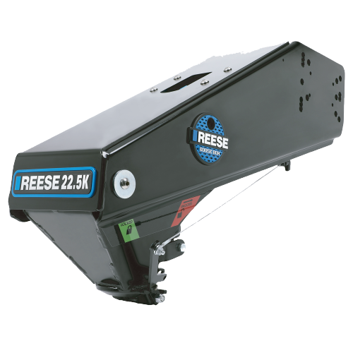 Reese 94980 22.5K Goose Box 5th Wheel Pin Box, Air Ride 22,500 lbs. Capacity, Fits Lippert (1621, 1716, 0719, Rhino), Fabex PB 600 Series
