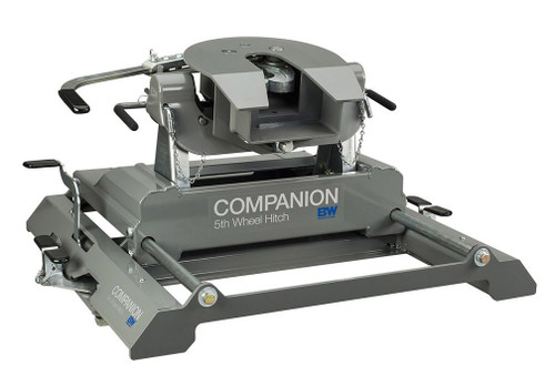 2011-2024 Ford F250 & F350 with OEM Puck System B&W Companion Slider 5th Wheel Hitch Kit For Ford Puck System RVK3370