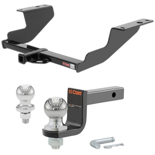 2014 Subaru Impreza WRX STI Limited, Sedan Class 1 Trailer Hitch, 1-1/4" Receiver + 2" Ball + 1-7/8" Ball Kit