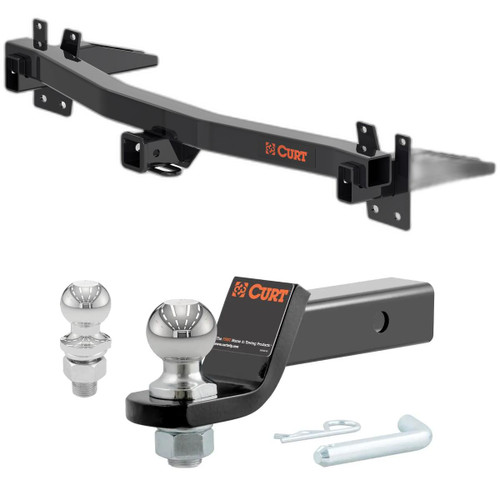 2024-2025 Chevrolet Traverse All CURT Class 3 Trailer Hitch, 2" Receiver + 2" Ball + 1-7/8" Ball Kit