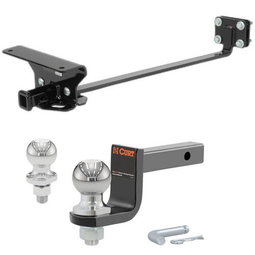 2012-2013 Mercedes-Benz C250 All Class 1 Hitch, 1-1/4" Receiver + 2" Ball + 1-7/8" Ball Kit